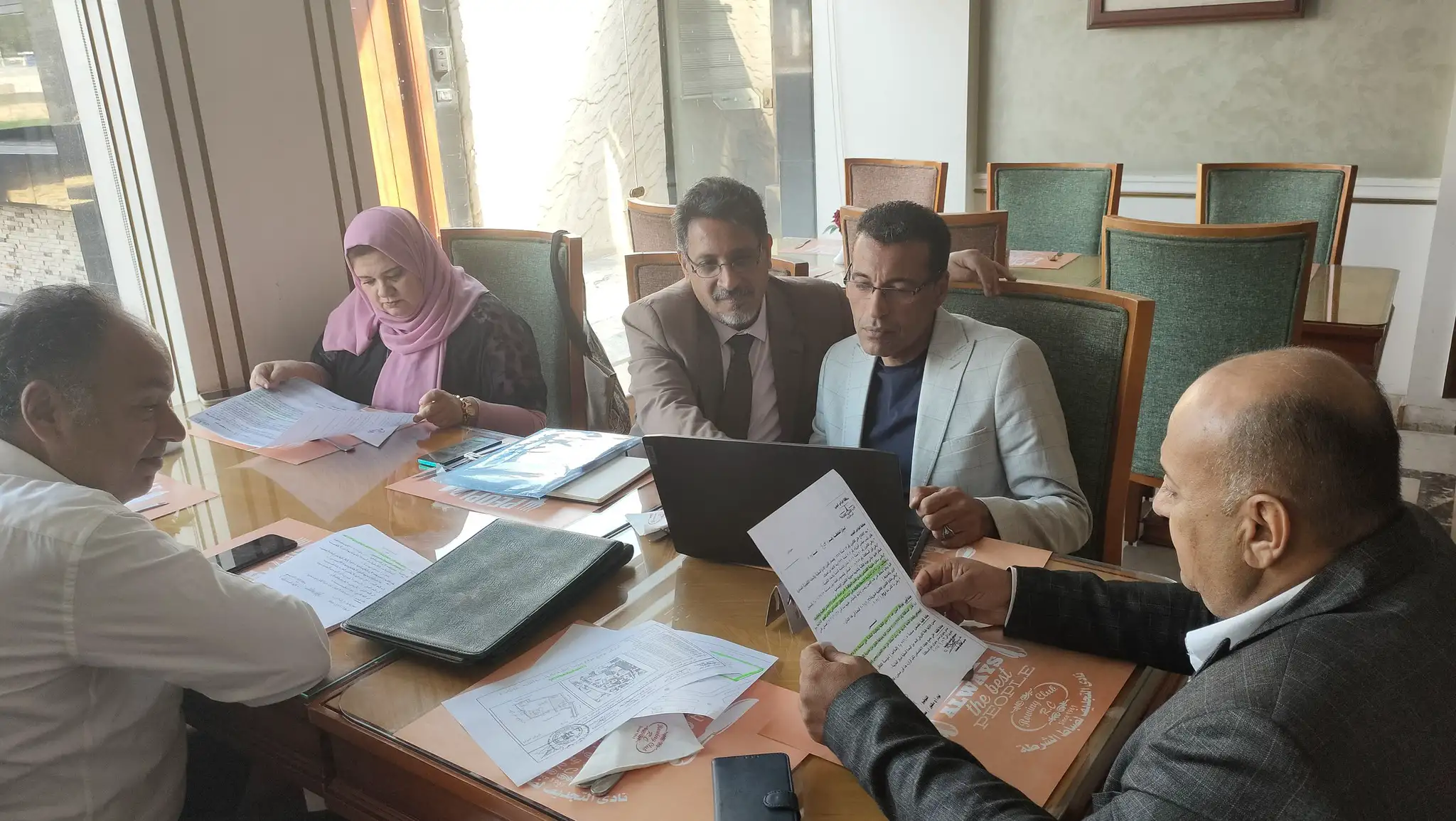 A meeting on making 